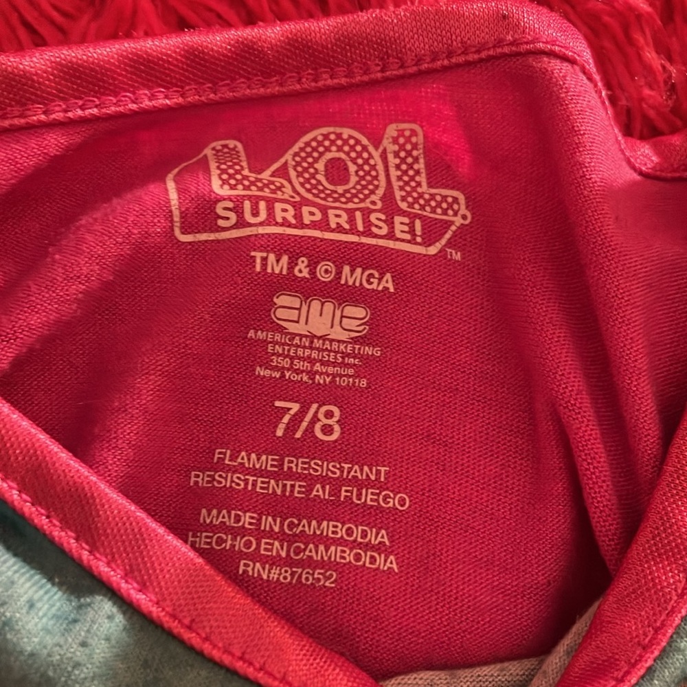 LOL Surprise! Doll PJ Shirt - Picture 3 of 5